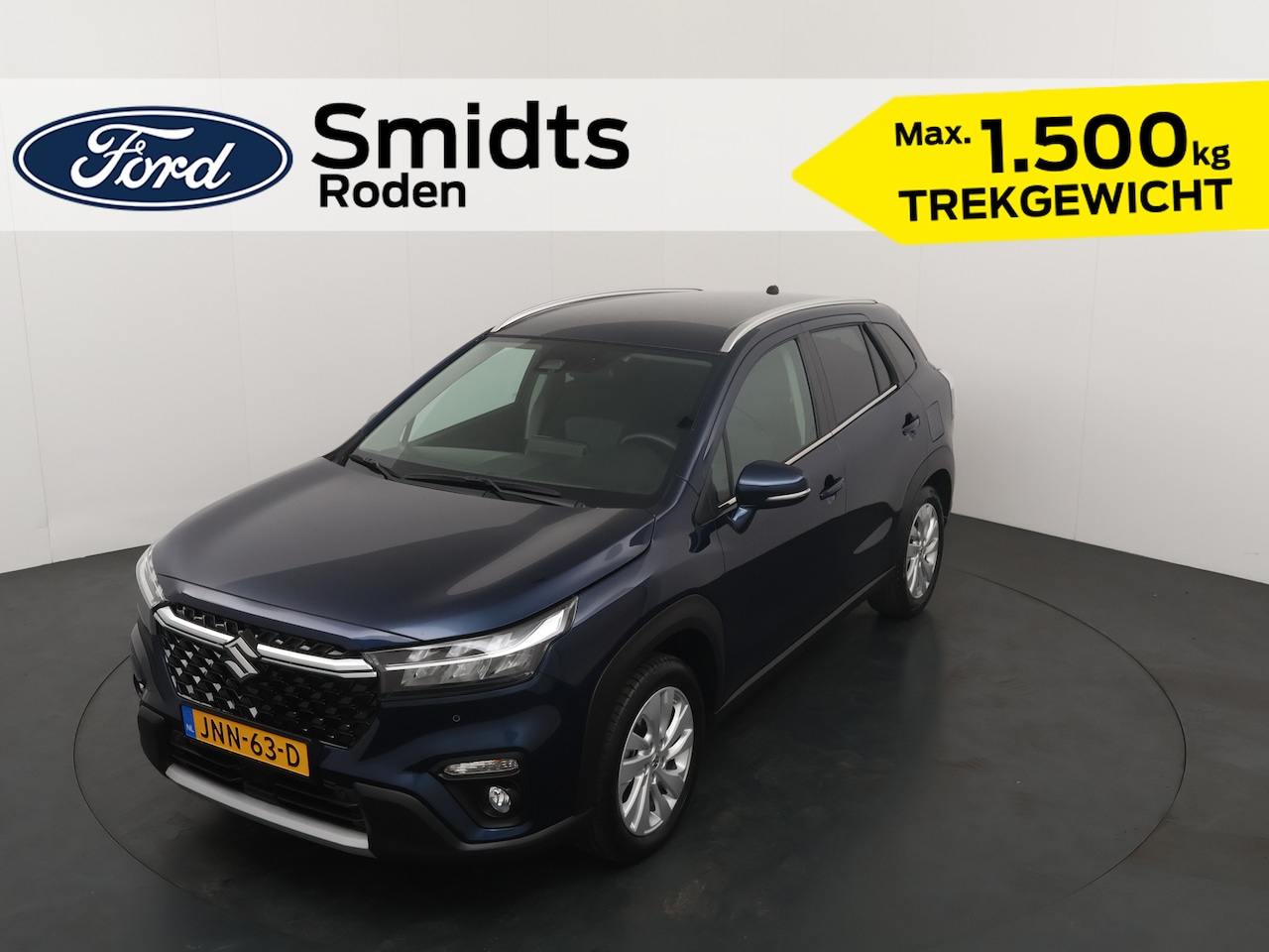 Suzuki S-Cross - 1.4 Boosterjet Select Smart Hybrid | Adapt. Cruise | Stoelverwaming | Camera | LED | Apple - AutoWereld.nl