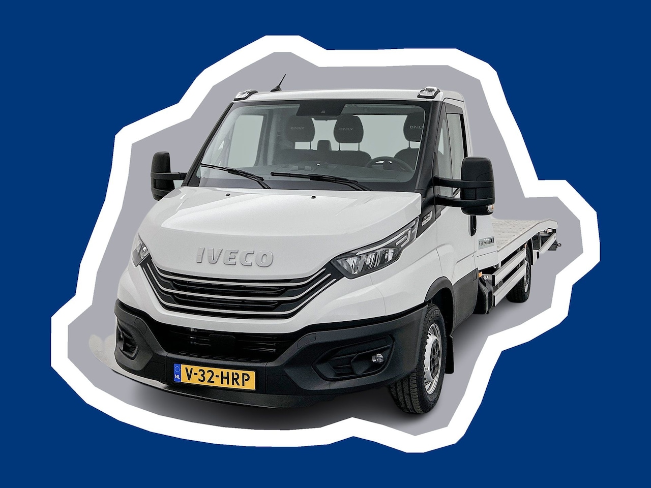 Iveco Daily - 35S18H 3.0 410 Oprijwagen Led Adaptieve cruise control 3500kg trekhaak Geveerde stoel - AutoWereld.nl