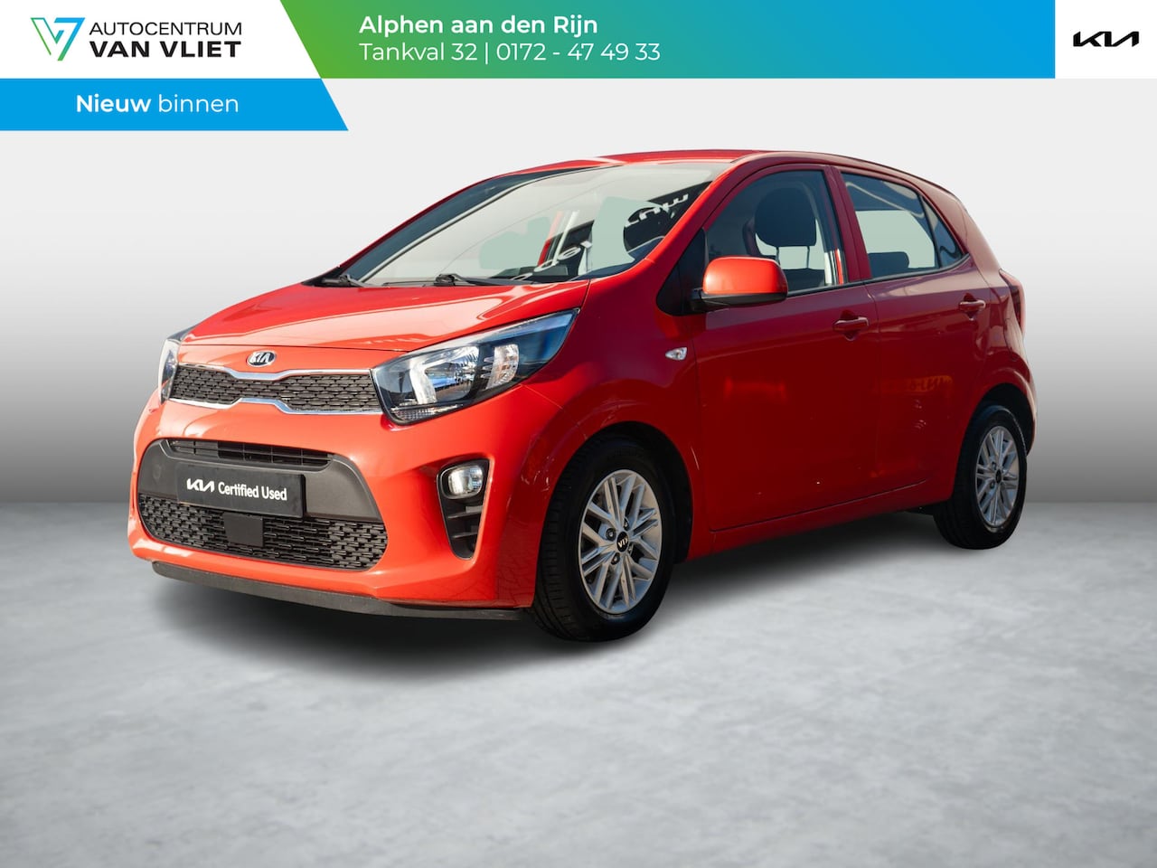 Kia Picanto - 1.0 DPi DynamicLine | Carplay | Achteruitrijcamera | AUOTMAAT | - AutoWereld.nl
