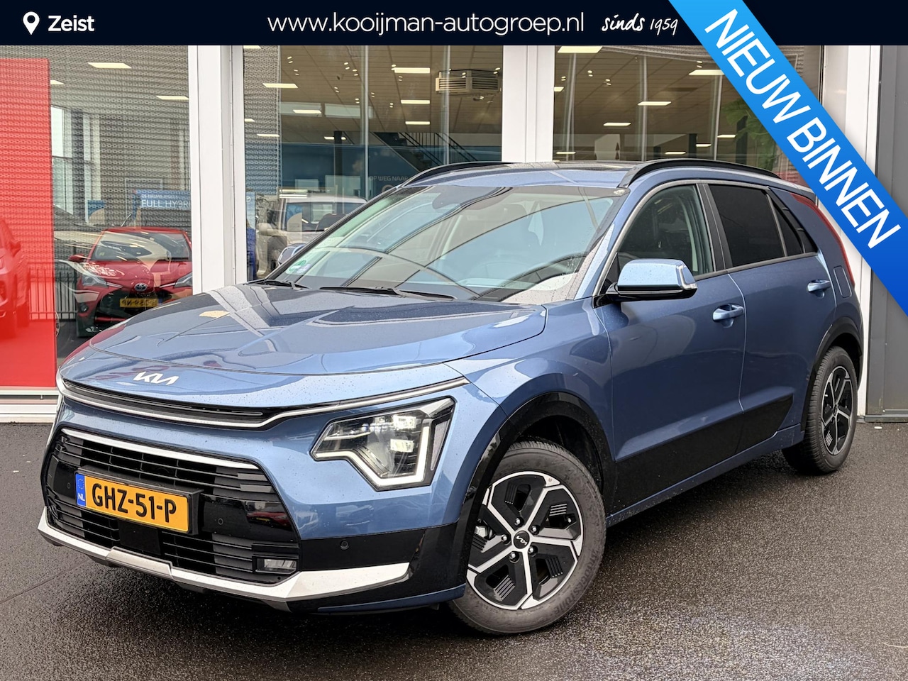Kia Niro - 1.6 GDi Hybrid DynamicPlusLine | Trekhaak | Schuif/kanteldak | Dodehoeksensor - AutoWereld.nl
