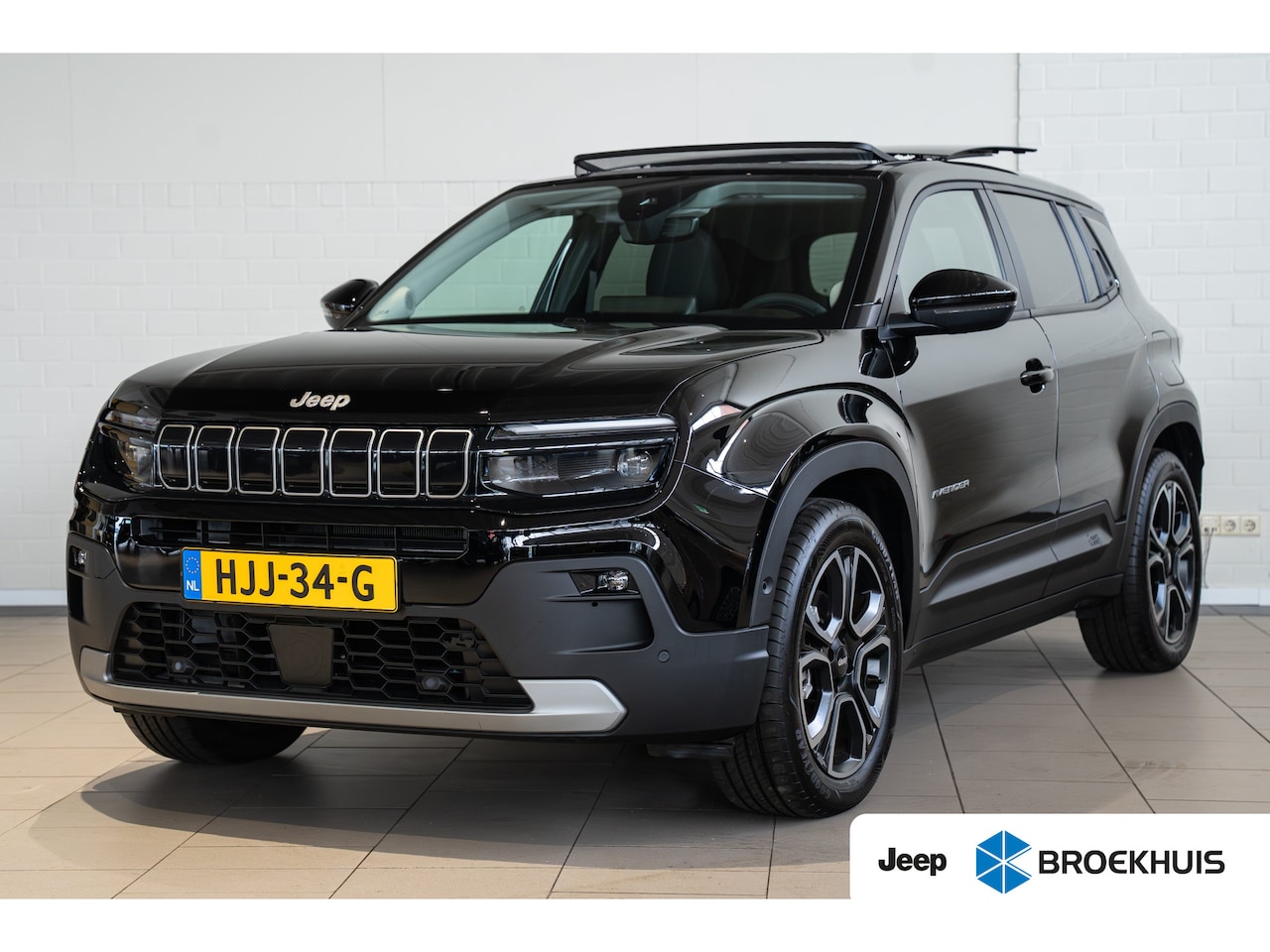 Jeep Avenger - Summit 54 kWh | Lederen Bekleding | Warmtepomp | Panoramadak | Navigatie | Elektrische Ach - AutoWereld.nl