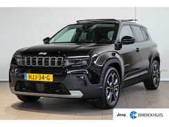 Jeep Avenger - Summit 54 kWh | Lederen Bekleding | Warmtepomp | Panoramadak | Navigatie | Elektrische Ach