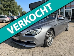 BMW 6-serie Cabrio - 640xi, Automaat, Leer, Navigatie, lane assist, bots assist, etc etc