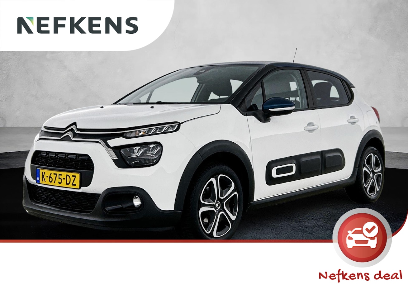 Citroën C3 - 1.2 Feel 82pk | Navigatie | Climate Control | Cruise Control | Parkeersensoren | 16"LMV | - AutoWereld.nl