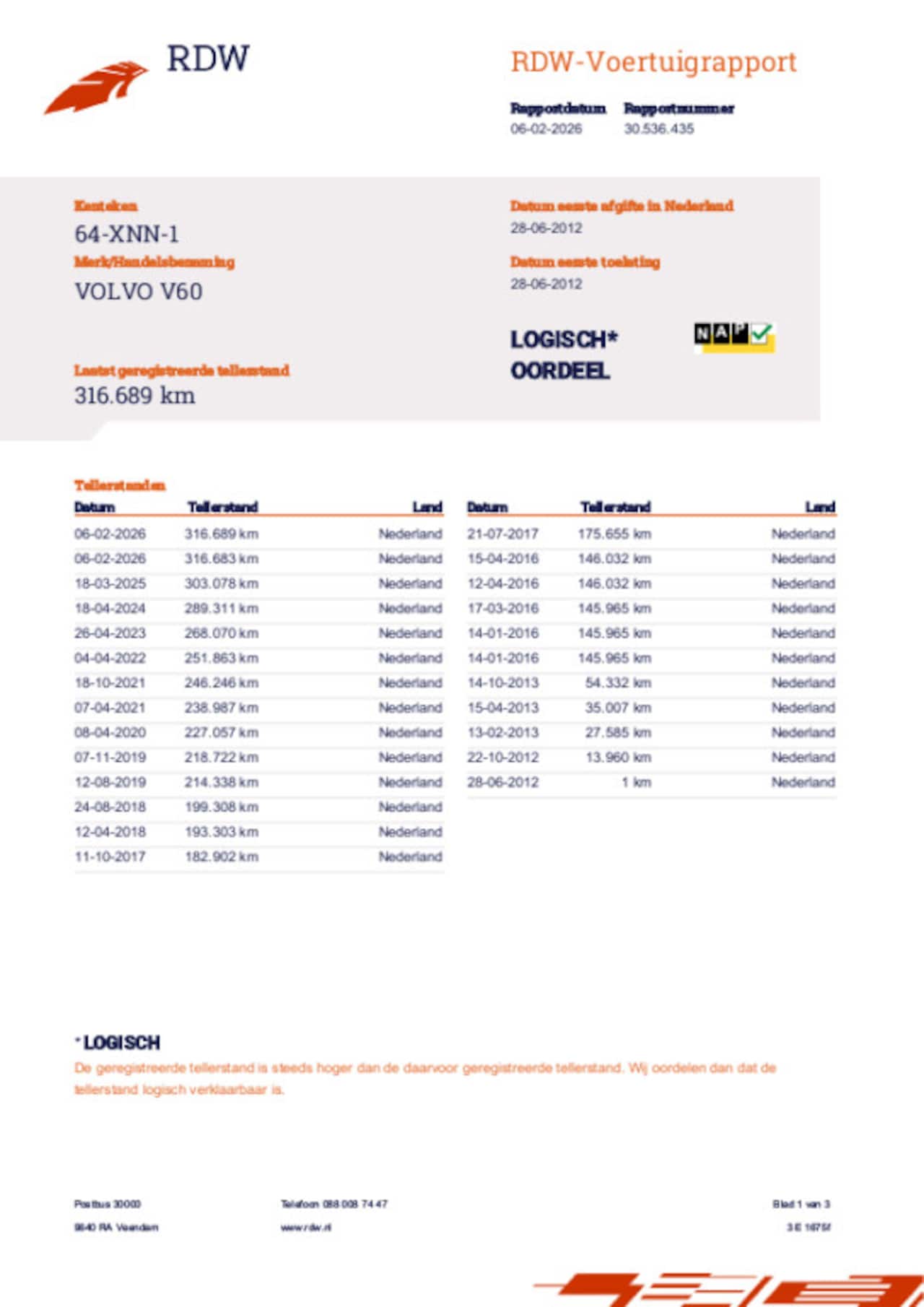 Volvo V60 - 1.6 T3 Summum 1.6 T3 Summum - AutoWereld.nl