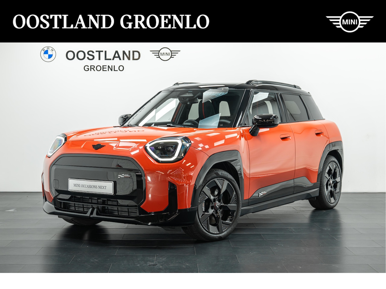 MINI Aceman - SE / John Cooper Works / Pakket M / 18" John Cooper Works Slide Spoke black - AutoWereld.nl