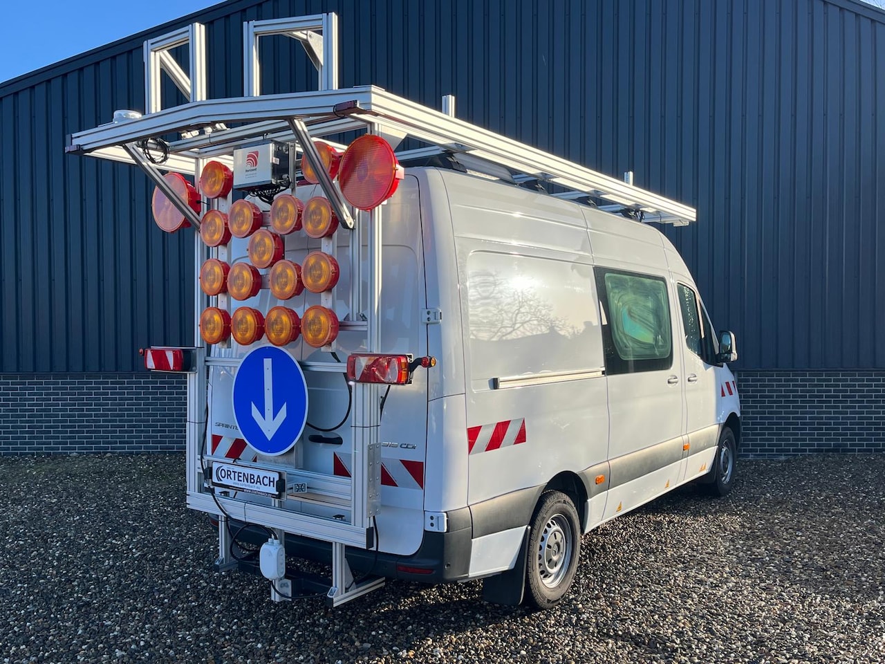 Mercedes-Benz Sprinter - 315 1.9 CDI L2H2 | Horizont wegwijssysteem | Pijlverlichting | Meetvoertuig | Wegwerkzaamh - AutoWereld.nl