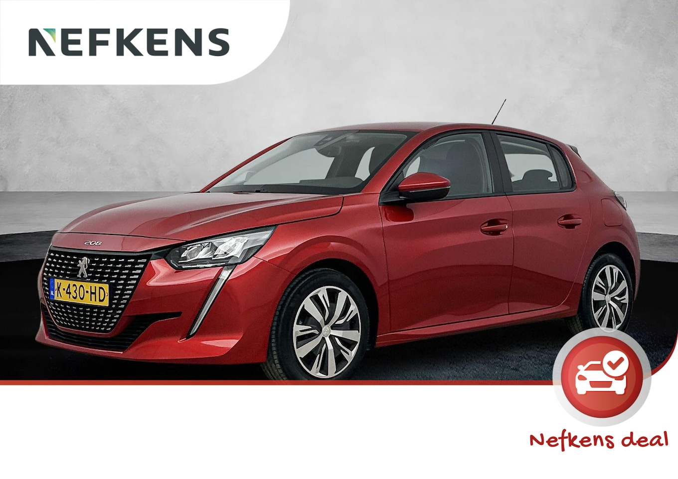 Peugeot 208 - 1.2 PureTech Active Airco/Cruise Controle/Bluetooth - AutoWereld.nl