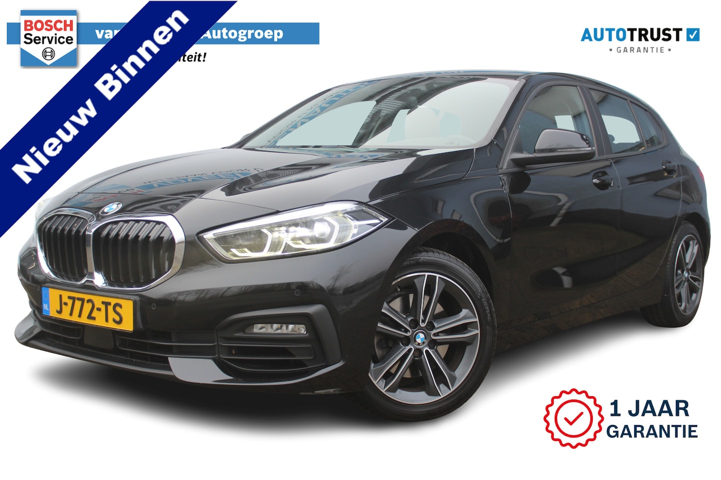 BMW 1-serie - 118i High Executive | Incl. 12 maanden Garantie | 1e Eigenaar | Panorama dak | Stoelverwar - AutoWereld.nl