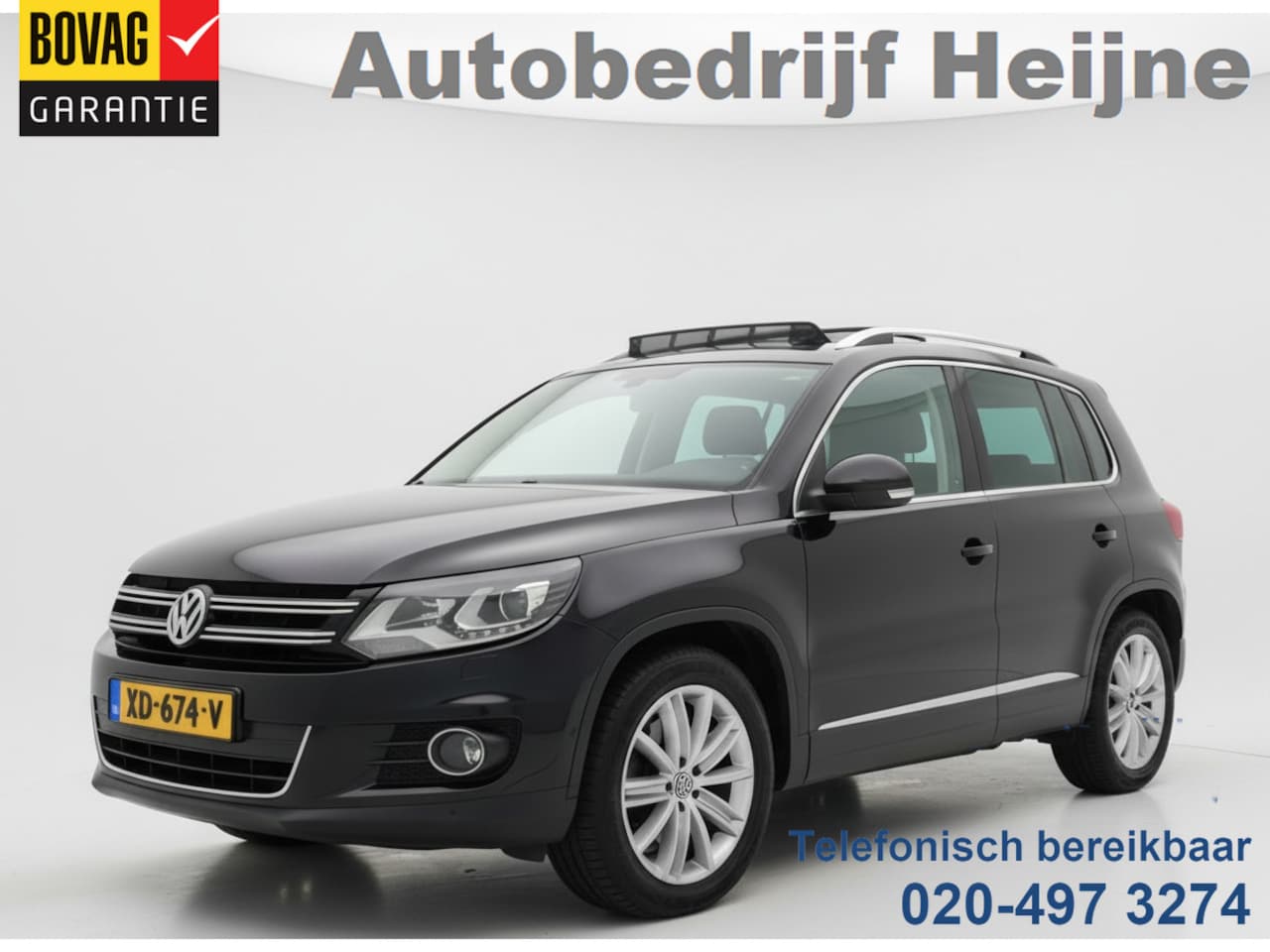 Volkswagen Tiguan - 1.4 TSI 160PK DSG CUP EDITION TREKHAAK/NAVI/PANORAMADAK - AutoWereld.nl