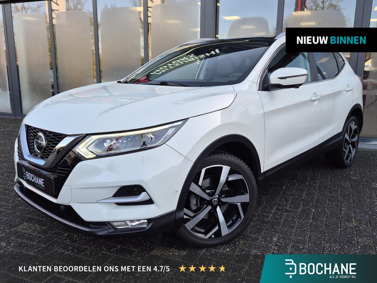 Nissan Qashqai - 1.3 DIG-T Tekna | Automaat | Trekhaak | Panoramadak | - AutoWereld.nl