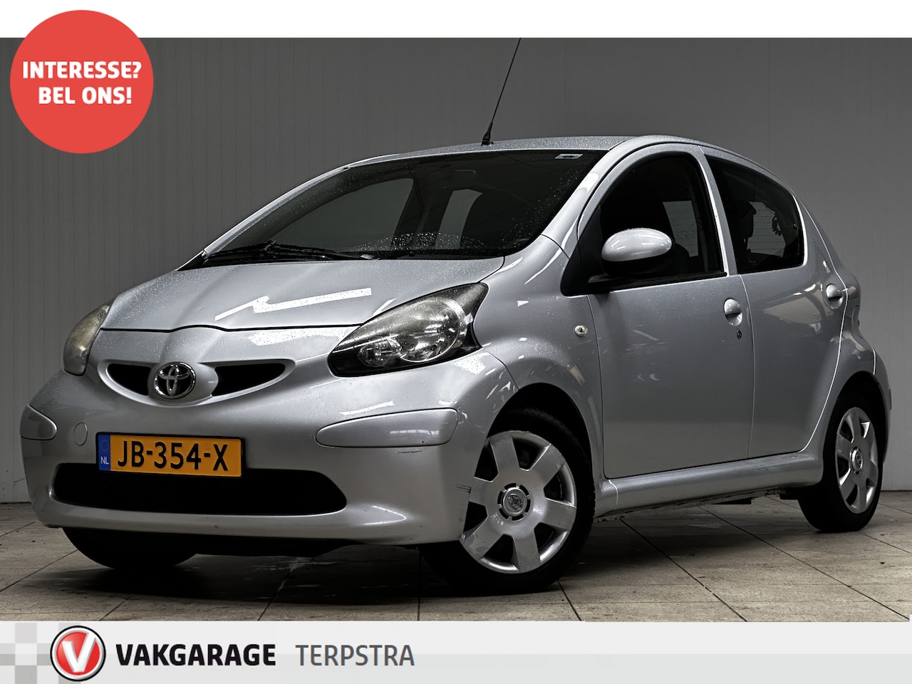 Toyota Aygo - 1.0-12V + /5-Drs /Airco /Elek. ramen voor /C.V. afstand /Radio-CD AUX /Isofix /Stuurbekrac - AutoWereld.nl