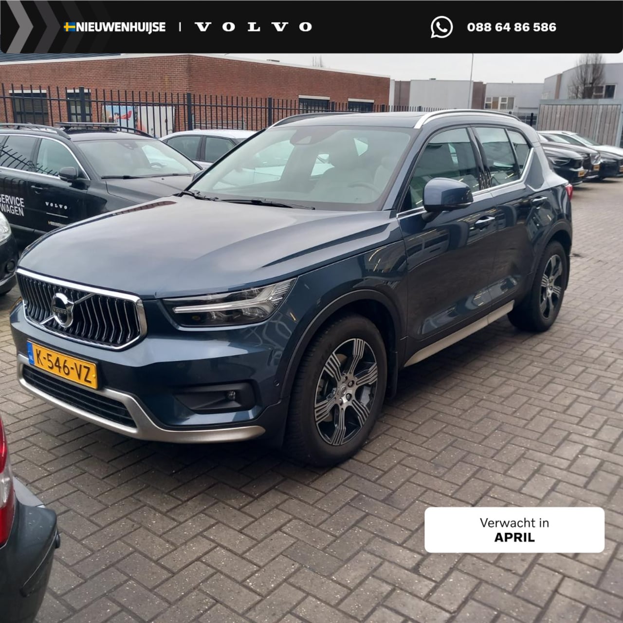 Volvo XC40 - 2.0 B4 AWD Inscription | Panoramadak | Harman Kardon Audio | 360 Graden Camera | Elektrisc - AutoWereld.nl