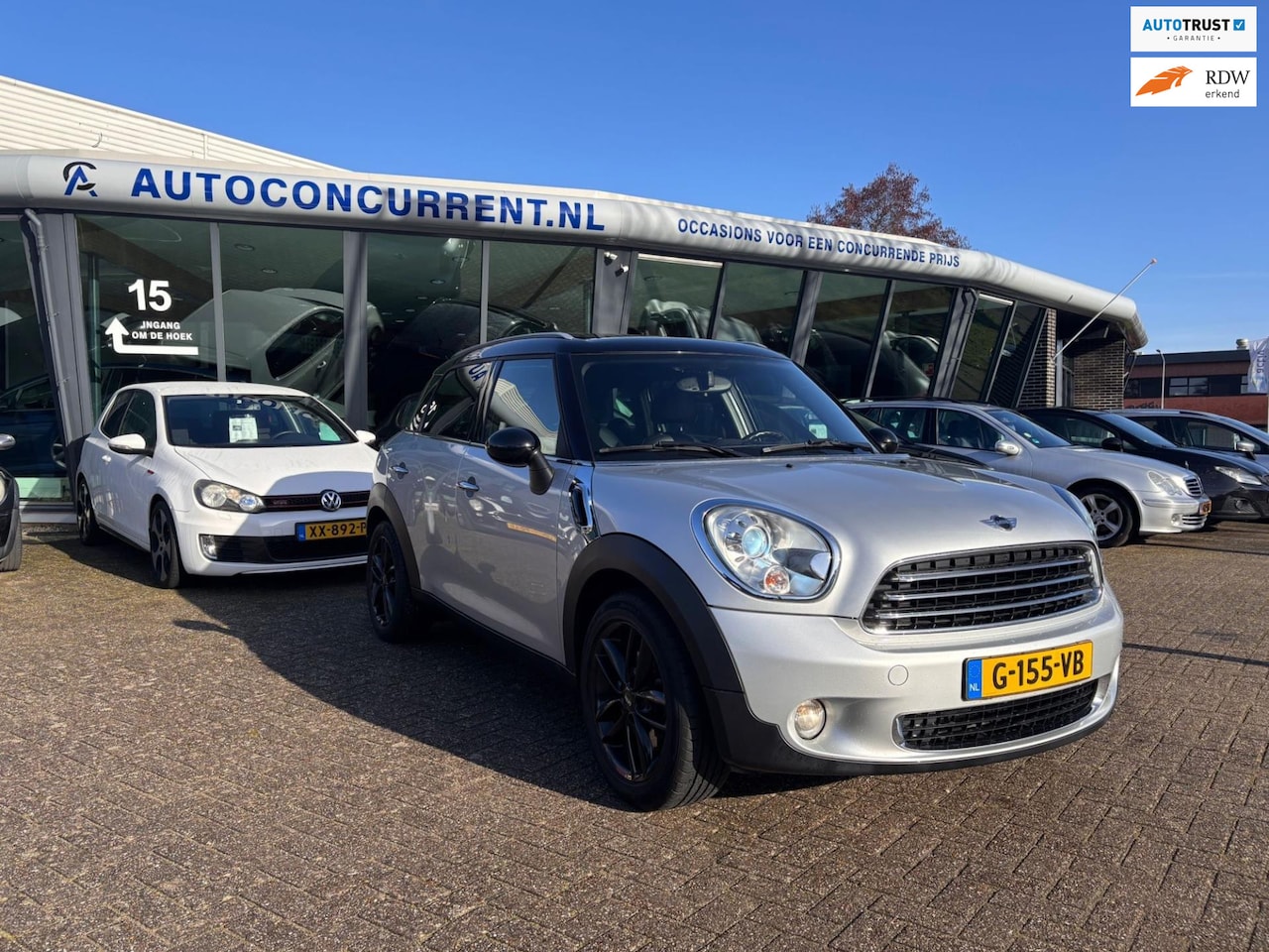 MINI Countryman - 1.6 Cooper Chili Mini 1.6 Cooper Chili, Pano, Leder, Xenon, Inruil mogelijk - AutoWereld.nl