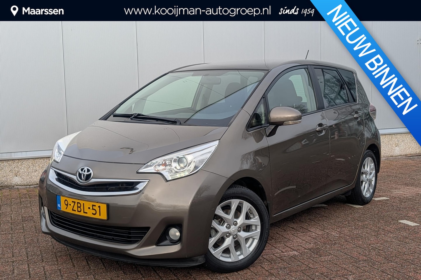 Toyota Verso S - 1.3 VVT-i Trend CVT Automaat Trekhaak-Achteruitrijcamera - AutoWereld.nl