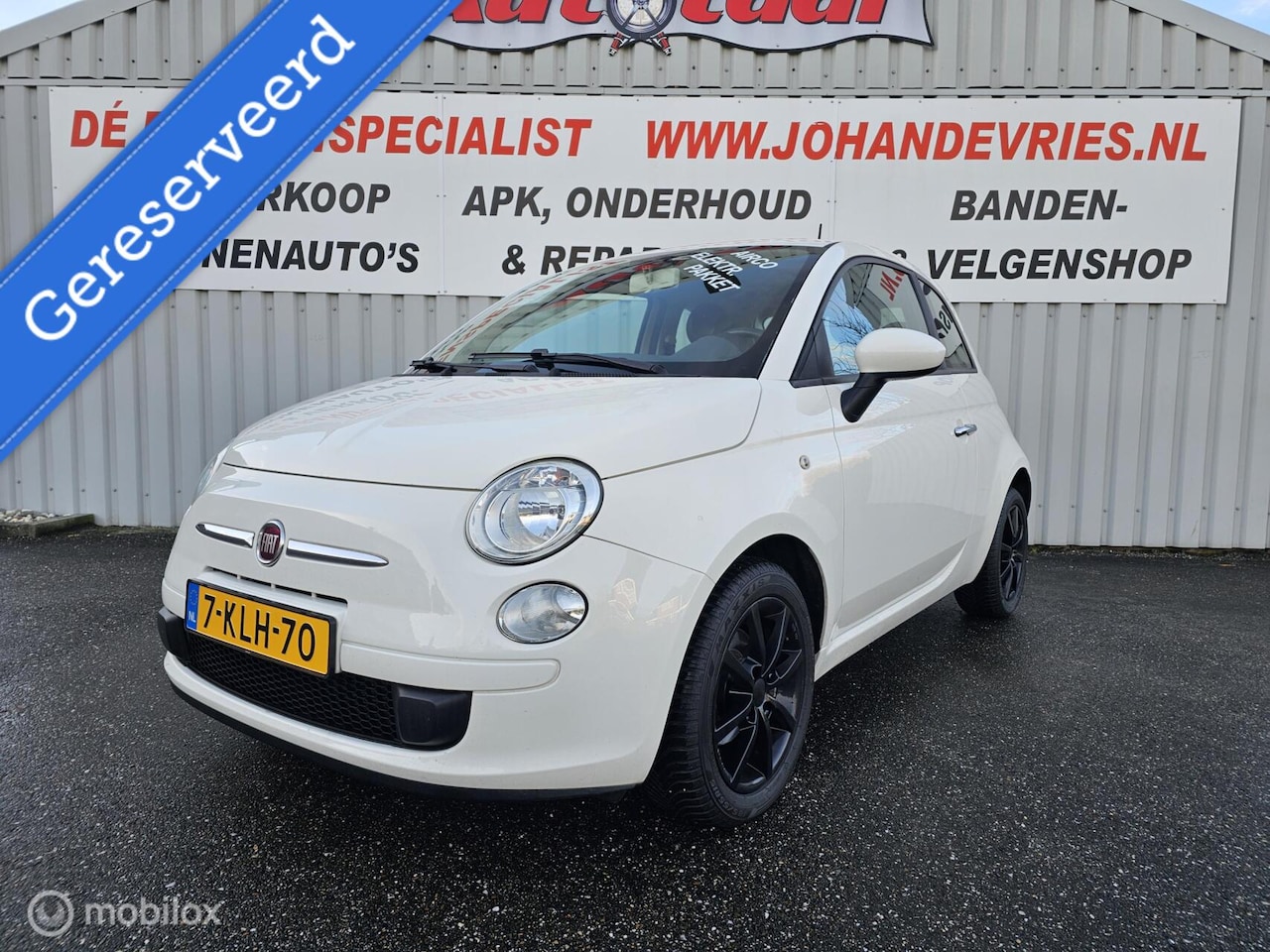 Fiat 500 - 1.0 TwinAir Turbo I Airco I Elektr.-pakket I Navi I NAP - AutoWereld.nl