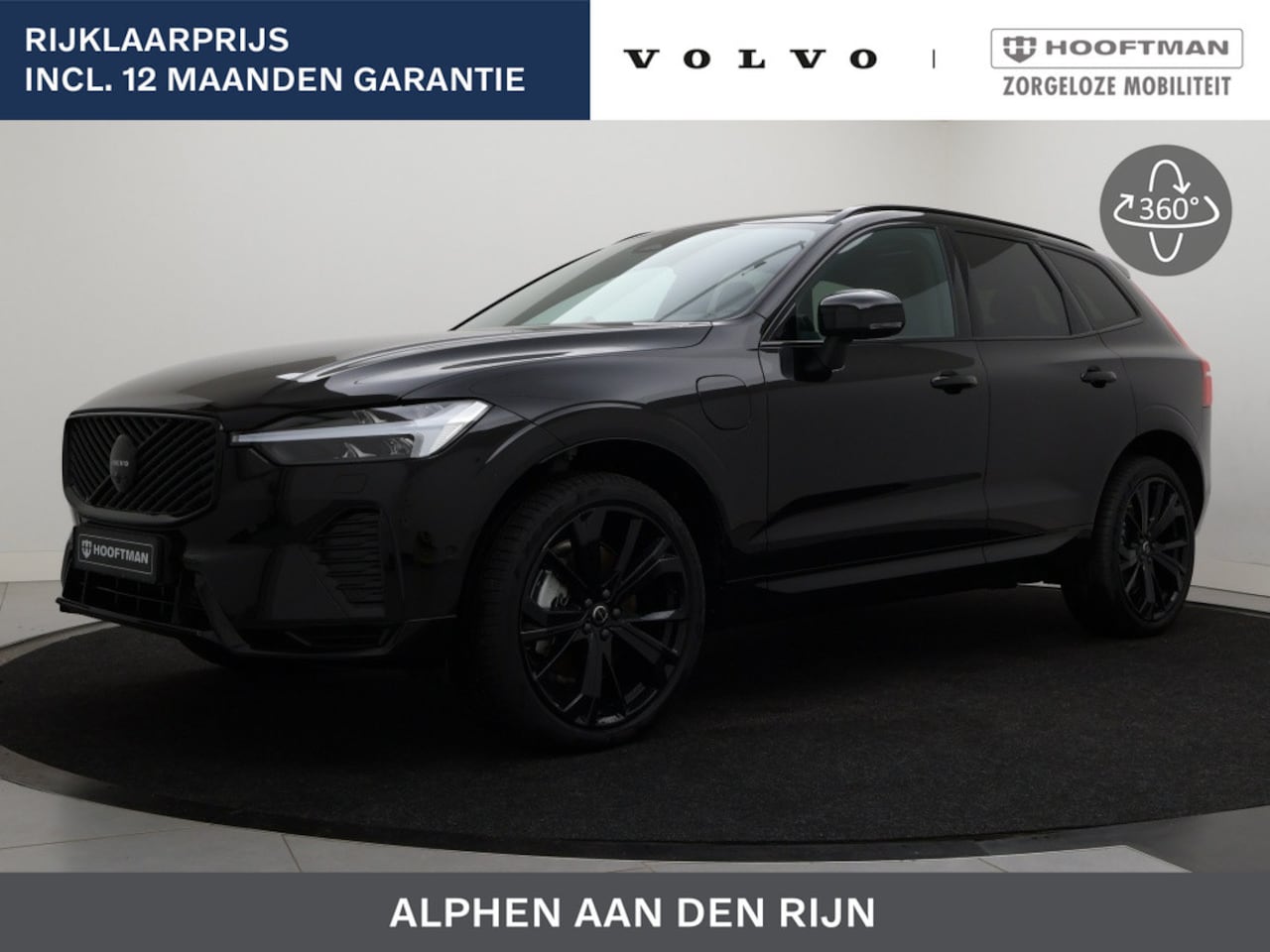 Volvo XC60 - T6 PLUG-IN HYBRID BLACK EDITION ULTRA *NIEUW MODEL* B&W MASSAGE - AutoWereld.nl