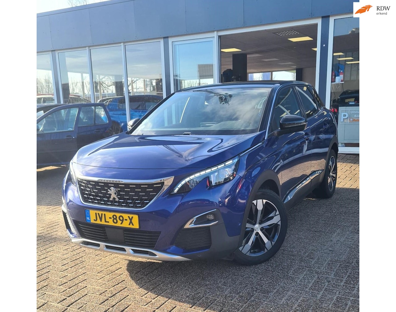 Peugeot 3008 - 1.2 PureTech Allure GT LINE|AUTOMAAT|NAVI|PARKEERSENOREN|CLIMATE en CRUISE CONTROL|DEALER - AutoWereld.nl