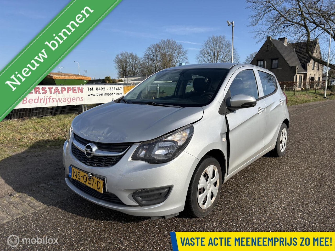 Opel Karl - 1.0 ecoFLEX Edition airco, schadeauto - AutoWereld.nl
