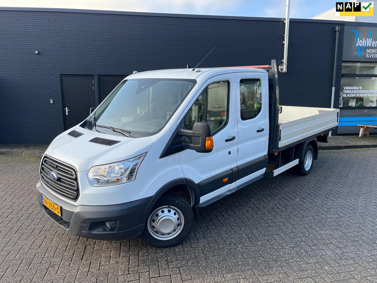 Ford Transit - 350 2.2 TDCI L3H1 DC Pickup Dubbellucht - AutoWereld.nl