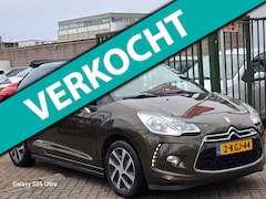 Citroën DS3 Cabrio - 1.2 VTi Chic Cabriolet 2e eigenaar dealer onderhouden nieuwstaat navigatie parkeer sensor