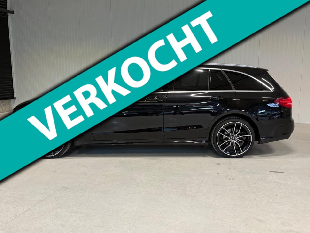 Mercedes-Benz C-klasse Estate - 180 AMG line led pdc leer 19 inch - AutoWereld.nl