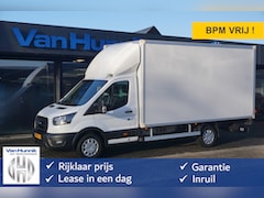 Ford Transit - 350L 130PK Bakwagen BPM VRIJ Camera, Luchtvering, Dhollandia Klep, Lat om Lat NR. JE01