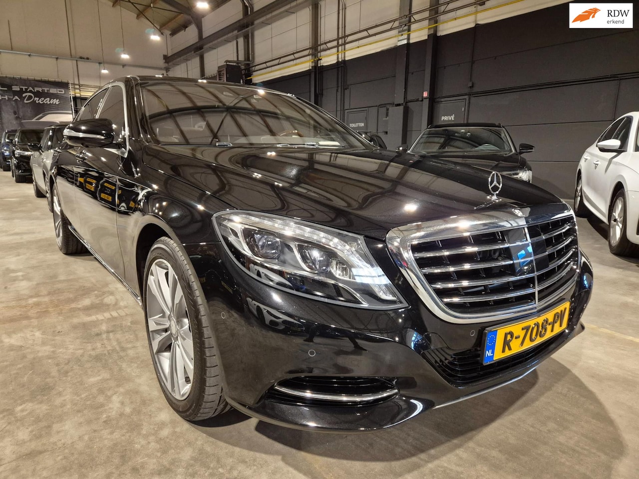 Mercedes-Benz S-klasse - 500 4Matic Lang - Burmester - Panodak - Head Up - Massage - Luchtvering - Dealeronderhoude - AutoWereld.nl