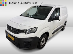 Peugeot Partner - 1.2 Benzine 111PK Euro6 Premium / Airco / Navigatie / Cruise-ctr. / Schuifdeur + Raam / Ra