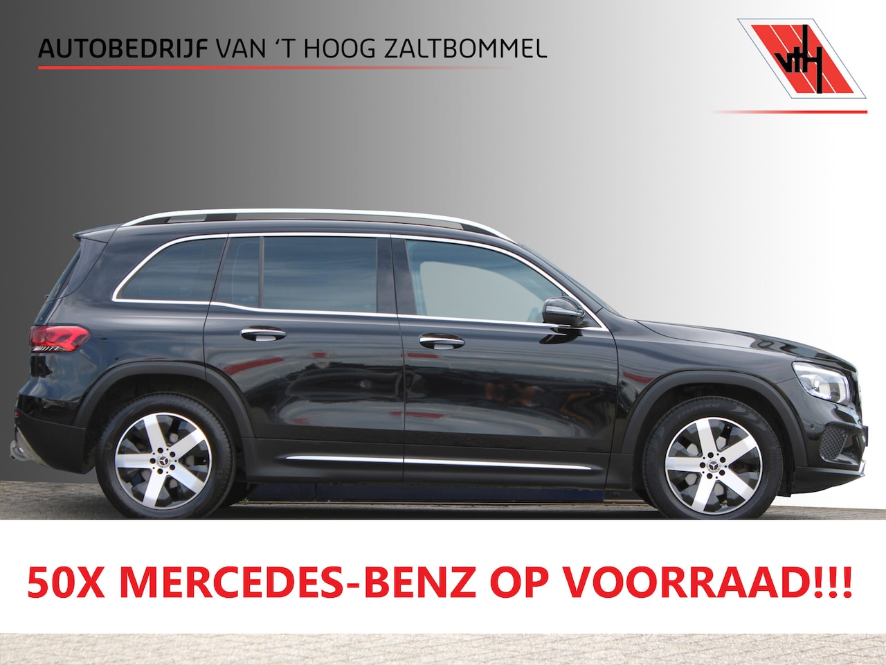 Mercedes-Benz GLB - 200 AUT7 Advantage WIDESCREEN DISTRONIC SFEER KEY-LESS GO TREKHAAK - AutoWereld.nl