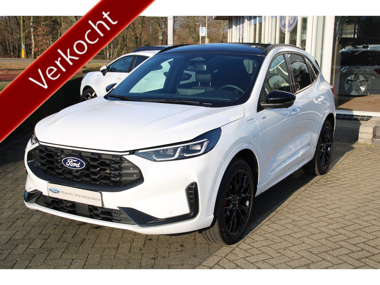 Ford Kuga - 2.5 PHEV ST-Line X 243 PK Automaat Trekgewicht 2100 Kg BLACK PACK | WINTER PACK| ELEKTRISC - AutoWereld.nl