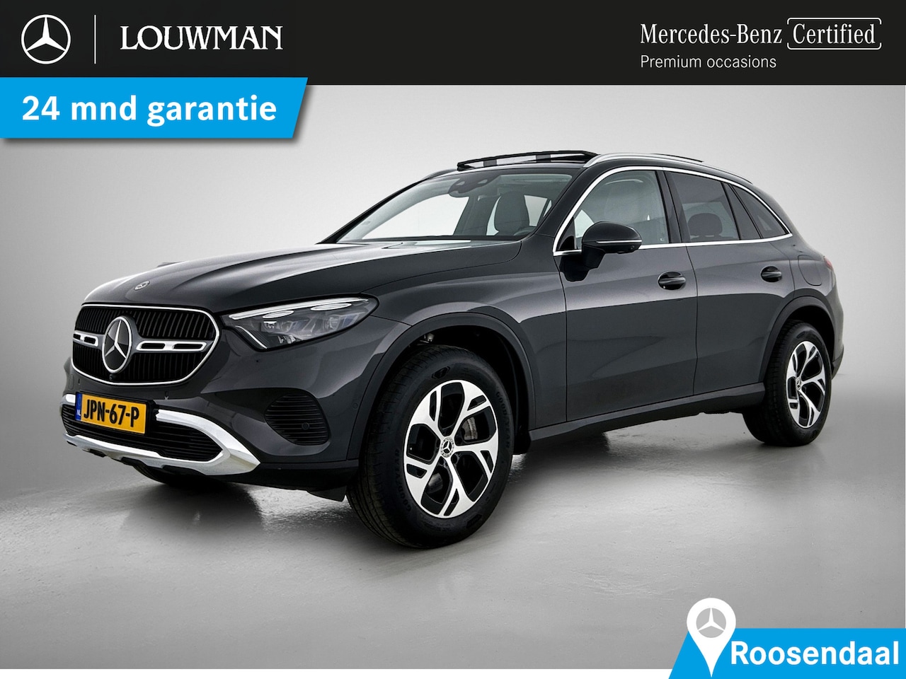 Mercedes-Benz GLC-klasse - 300 e 4MATIC Plug-In Hybride | Panoramadak | Rijassistentie Pack | Distronic | Alarm | 360 - AutoWereld.nl
