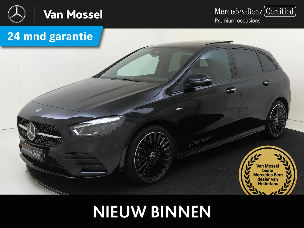 Mercedes-Benz B-klasse - 250 e Business Solution AMG Panoramadak / Keyless / Nightpakket / Parkeercamera / 19'' Mul - AutoWereld.nl