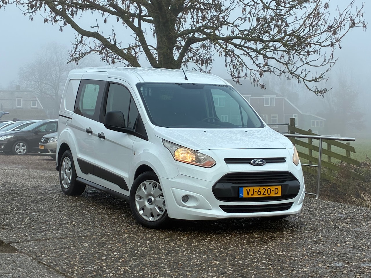 Ford Transit Connect - 1.6 TDCI L1 Trend | 3-Zits met Airco nu € 5.975,- EX BTW!!! - AutoWereld.nl