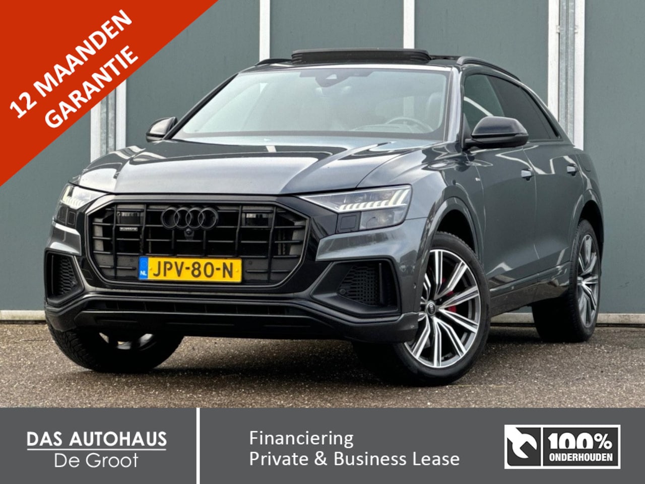 Audi Q8 - 60 TFSI eQuattro 462pk Pro Line S Competition | Night | RS-stoel - AutoWereld.nl