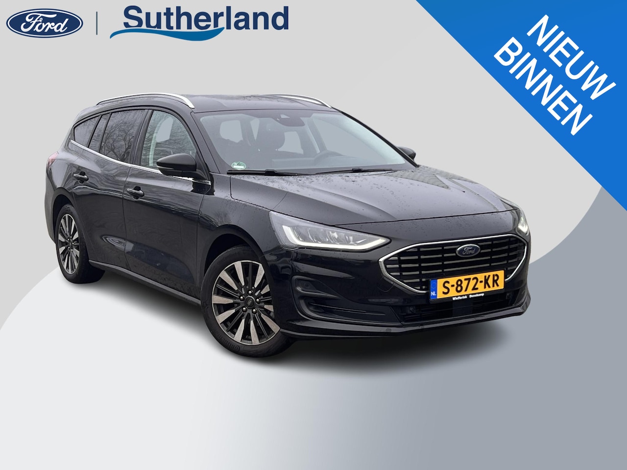 Ford Focus Wagon - 1.0 EcoBoost Hybrid Titanium | 125pk | Winterpack | achteruitrijcamera | Cruise Control | - AutoWereld.nl