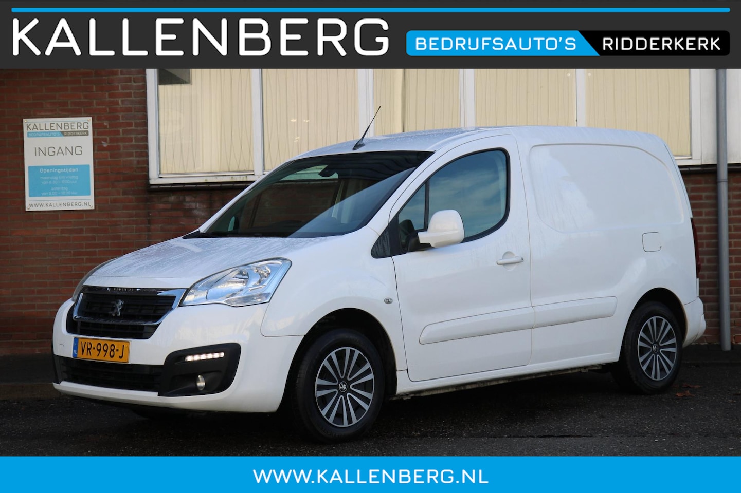 Peugeot Partner - 120 1.6 HDi 90PK L1 Première / 3 zits / Navi / Trekhaak - AutoWereld.nl