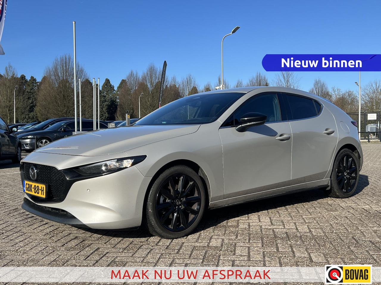 Mazda 3 - 2.0 e-SkyActiv-G M Hybrid 150 Homura | CarPlay | Adaptive Cruise | LED | Stoelverwarming - AutoWereld.nl