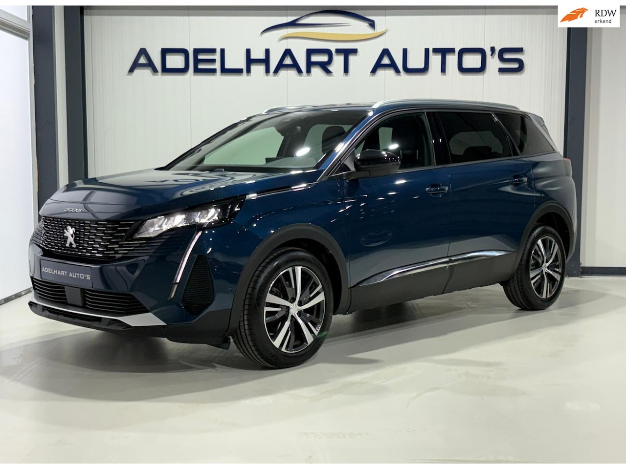 Peugeot 5008 - 1.2 PureTech 7 pers Allure Pack Business Automaat / 360 Camera / Navigatie full map / Crui - AutoWereld.nl
