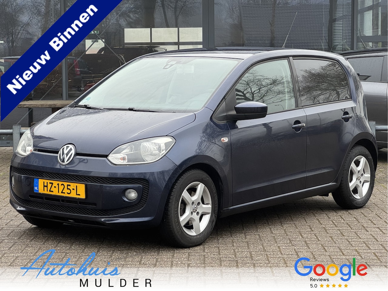 Volkswagen Up! - 1.0 high up! BlueMotion Airco/Cruise/Leer/Navi/LM-Velgen - AutoWereld.nl