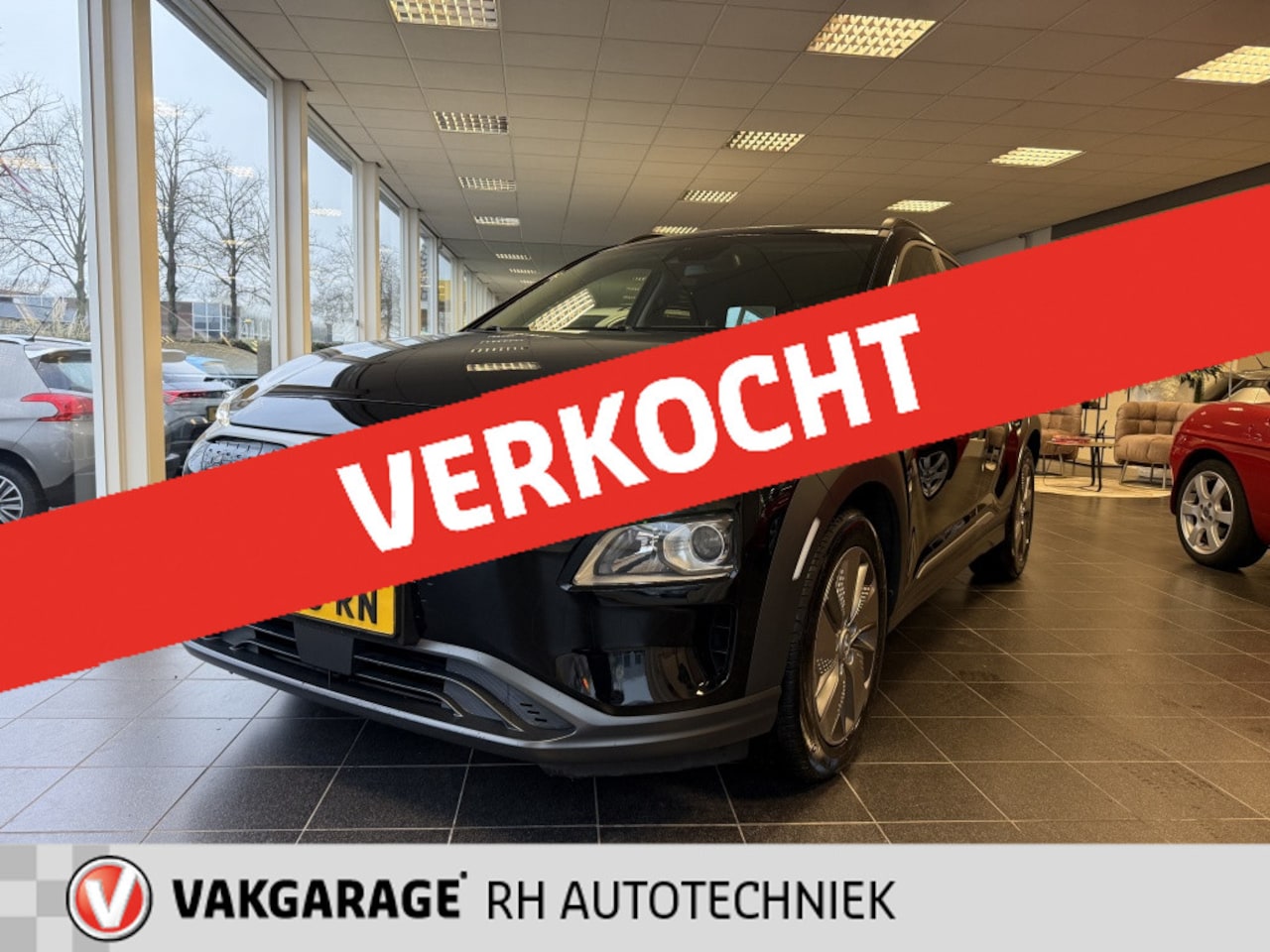 Hyundai Kona Electric - EV Fashion 64 kWh SOH 100% 3 fase - AutoWereld.nl