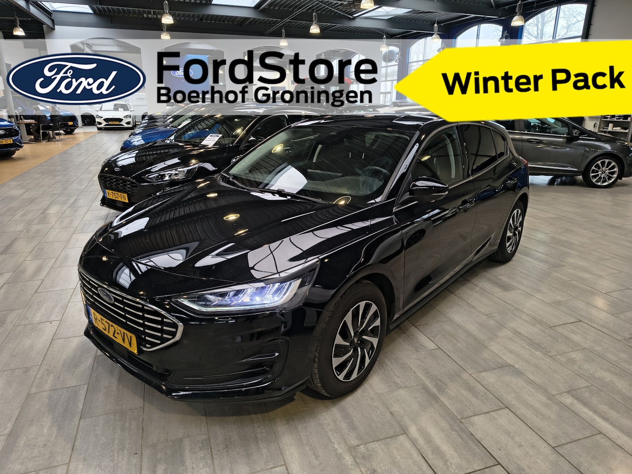 Ford Focus - EcoBoost Hybrid 125 pk Titanium | Winter Pack | Camera | Keyless entry | Groot navi | Draa - AutoWereld.nl