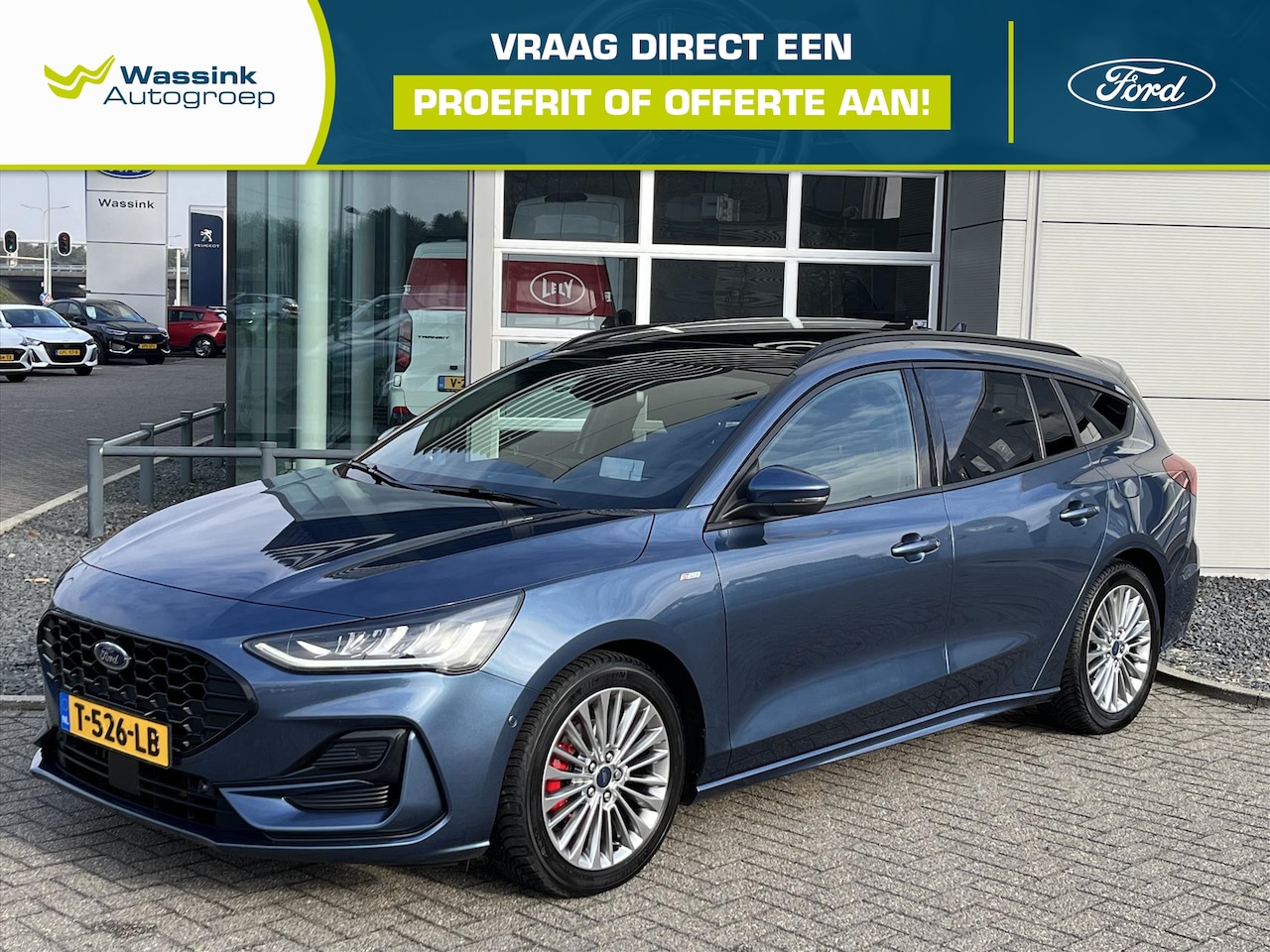 Ford Focus Wagon - 1.0 EcoBoost Hybrid 155pk Automaat ST-Line X | Stoel/ Stuur verwarming | Voorruitverwarmin - AutoWereld.nl
