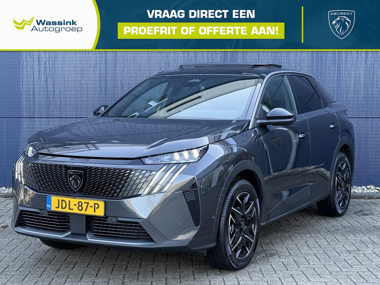 Peugeot 3008 - 1.2 HYBRID 136pk e-DCS6 GT | Schuifdak | Pixel Led | Alcantara Executive interior | 360 ca - AutoWereld.nl