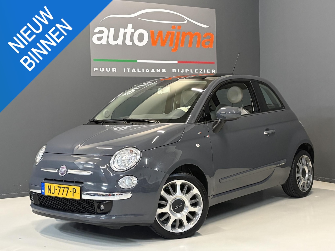 Fiat 500 - 1.2 Lounge Climate control, 16Inch L.M. velgen - AutoWereld.nl
