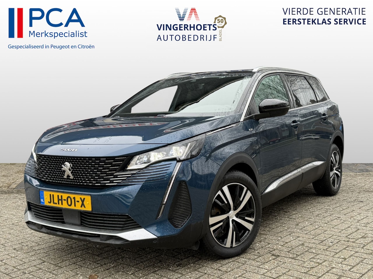 Peugeot 5008 - 130 Pk * GT * 7-Persoons * Super Luxe * Navigatie * Alcantara / Lederen  Bekleding * Dodeh - AutoWereld.nl