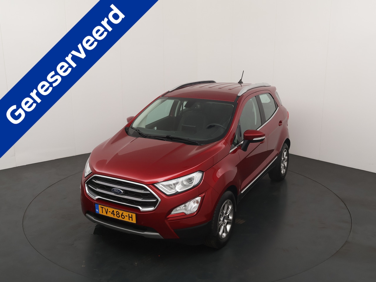 Ford EcoSport - 125 pk EcoBoost Titanium | Winterpack | Camera | Cruise | 100% dealer onderhouden | - AutoWereld.nl