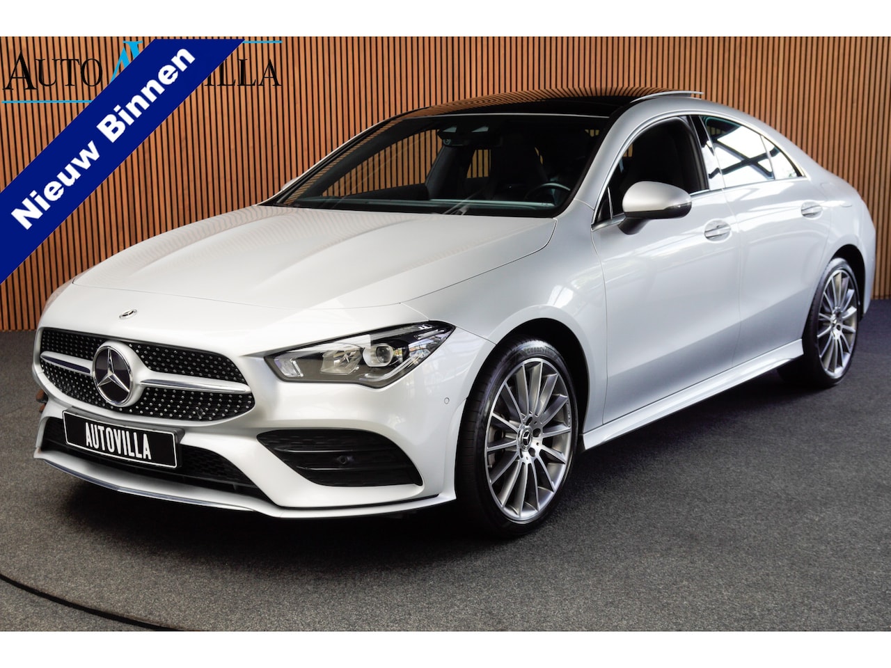 Mercedes-Benz CLA-Klasse - 250 e AMG Line Panodak Navi Leer Camera PTS Ambient Stoelverwarming LM velgen BTW auto - AutoWereld.nl