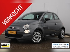 Fiat 500 - 1.0 Hybrid Cult 69PK Navigatie Airco Radio Bluetooth LMV PDC Zwarte Hemel