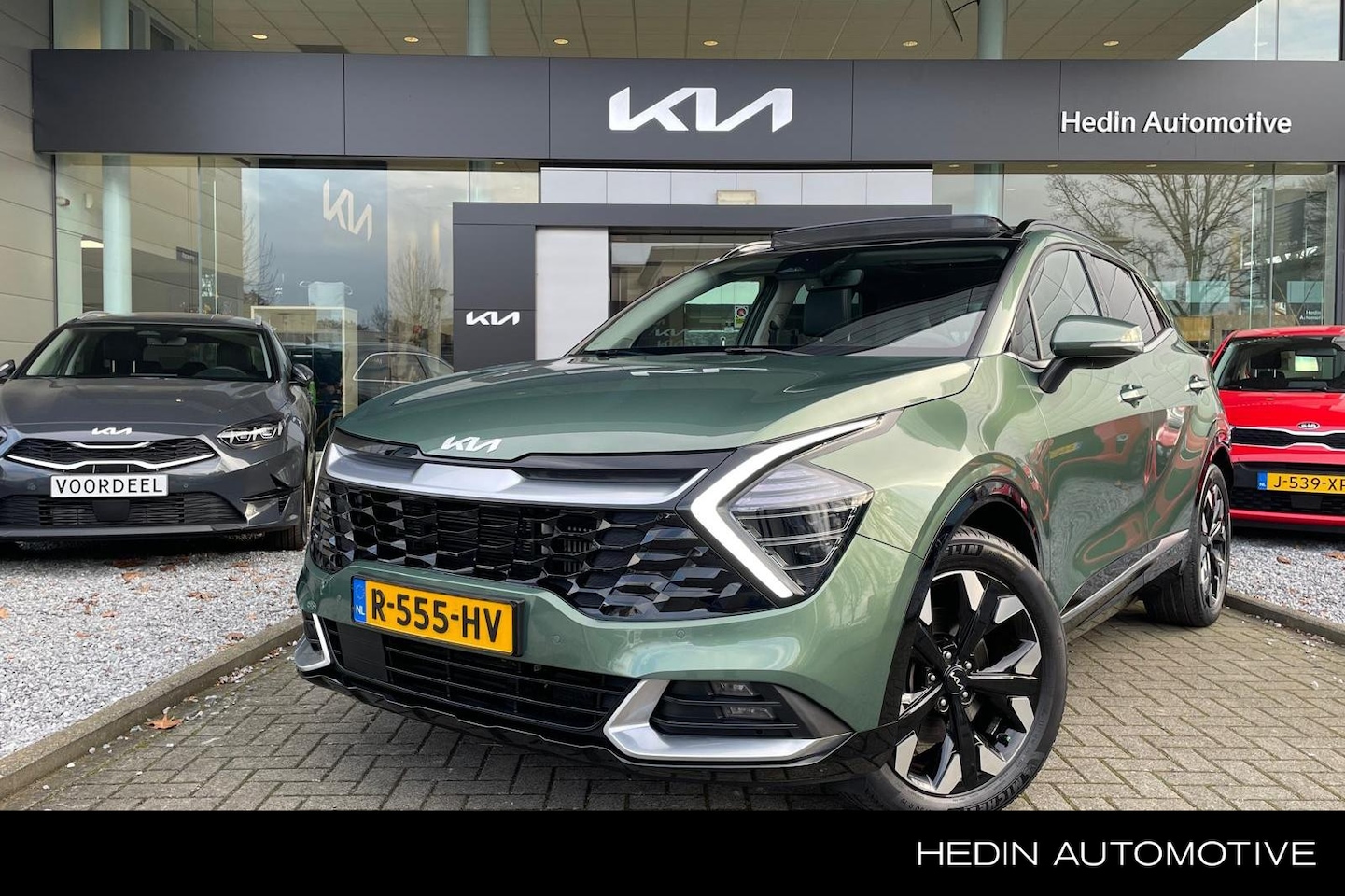 Kia Sportage - 1.6 T-GDi Plug-in Hybrid AWD DynamicPlusLine | Stoel- en stuurverwarming | Panoramisch dak - AutoWereld.nl